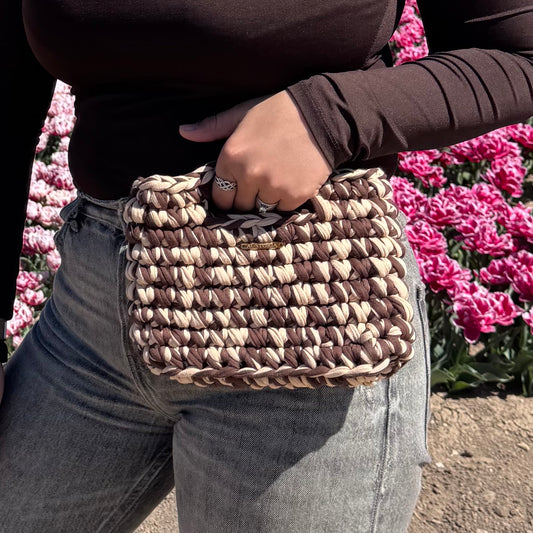 Sac Alma - Caramel et marron