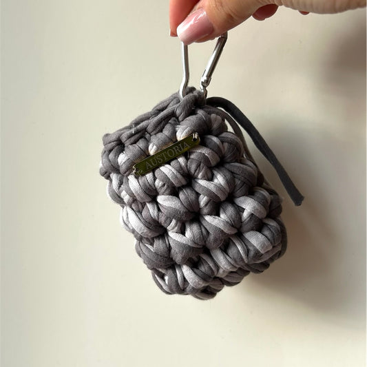 Coque AirPods - Gris clair et gris foncé